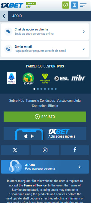 1xbet apostas